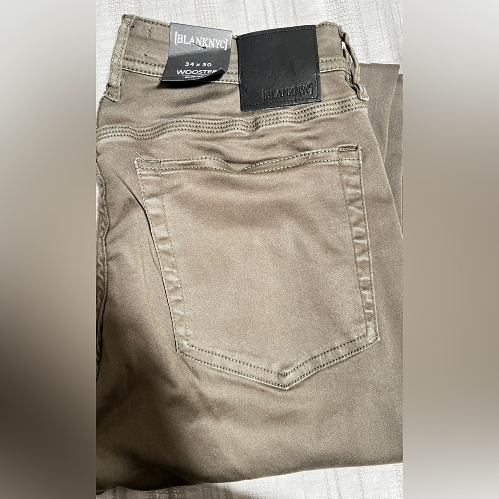 Blank NYC NWT Men’s OLIVE Jeans 34x30